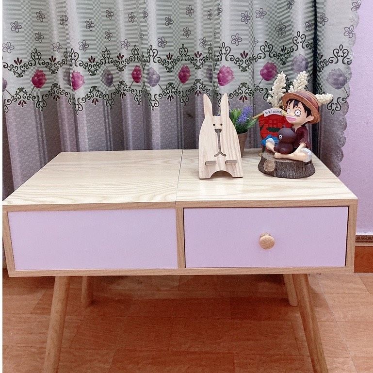 BÀN TRANG ĐIỂM MINI CÓ GƯƠNG XINH XẮN